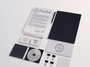 商務(wù)VI品牌模板與辦公用品樣機(jī)素材全解析